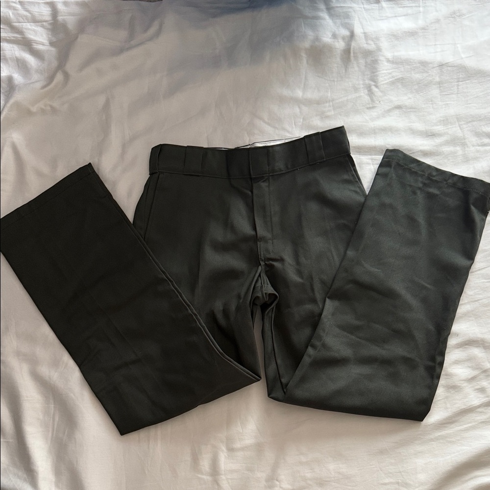 Dickies Men's Dark Gray Chinos